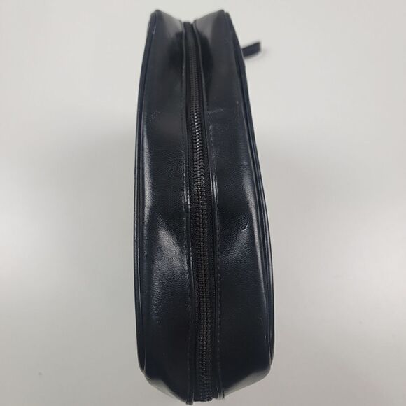 Versace Toiletry Travel Bag Gray Black Carry On Luggage Zip Up - Picture 6 of 12